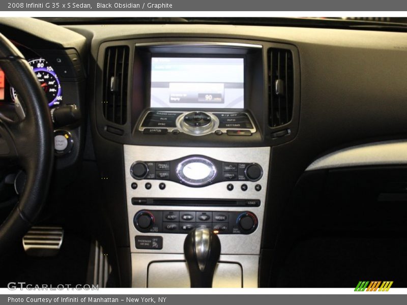 Black Obsidian / Graphite 2008 Infiniti G 35 x S Sedan