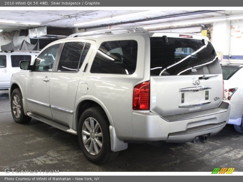 Silver Indulgence / Graphite 2010 Infiniti QX 56 4WD