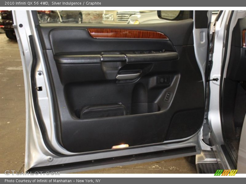 Silver Indulgence / Graphite 2010 Infiniti QX 56 4WD