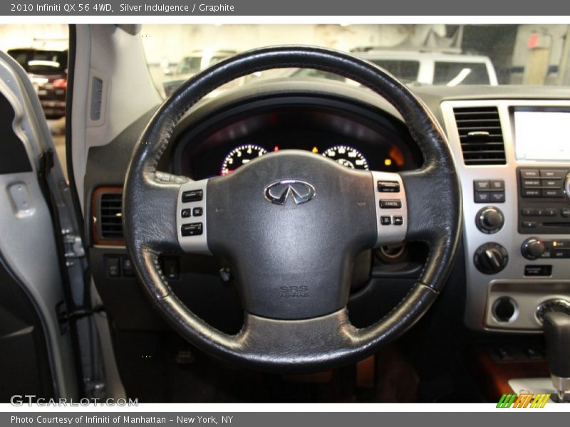 Silver Indulgence / Graphite 2010 Infiniti QX 56 4WD