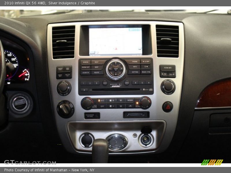 Silver Indulgence / Graphite 2010 Infiniti QX 56 4WD