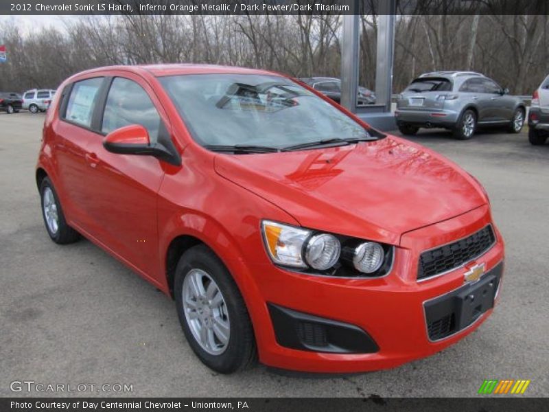 Front 3/4 View of 2012 Sonic LS Hatch