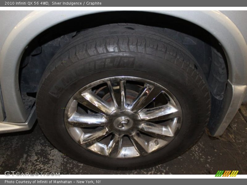Silver Indulgence / Graphite 2010 Infiniti QX 56 4WD