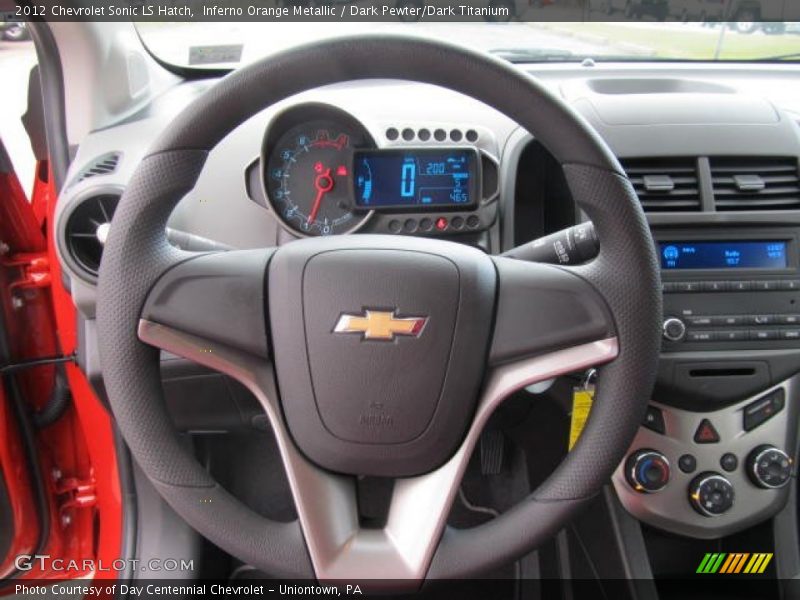 2012 Sonic LS Hatch Steering Wheel