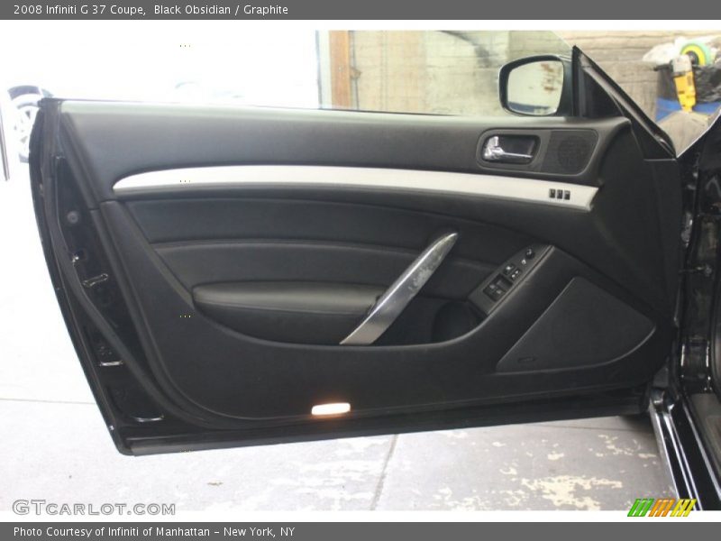 Black Obsidian / Graphite 2008 Infiniti G 37 Coupe