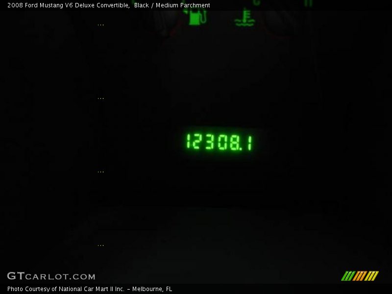 Black / Medium Parchment 2008 Ford Mustang V6 Deluxe Convertible