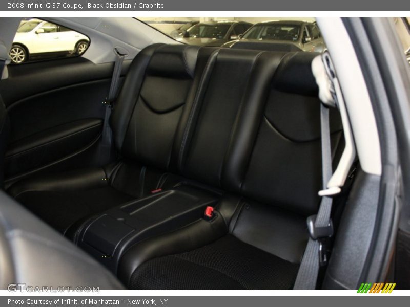 Black Obsidian / Graphite 2008 Infiniti G 37 Coupe