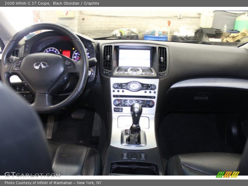 Black Obsidian / Graphite 2008 Infiniti G 37 Coupe