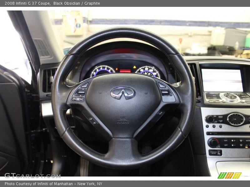 Black Obsidian / Graphite 2008 Infiniti G 37 Coupe