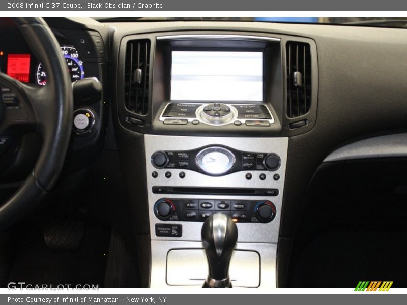 Black Obsidian / Graphite 2008 Infiniti G 37 Coupe