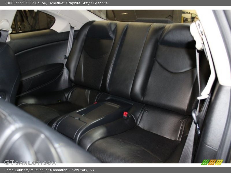 Amethyst Graphite Gray / Graphite 2008 Infiniti G 37 Coupe