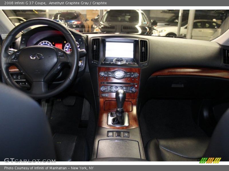 Amethyst Graphite Gray / Graphite 2008 Infiniti G 37 Coupe