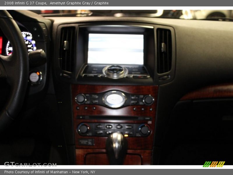 Amethyst Graphite Gray / Graphite 2008 Infiniti G 37 Coupe