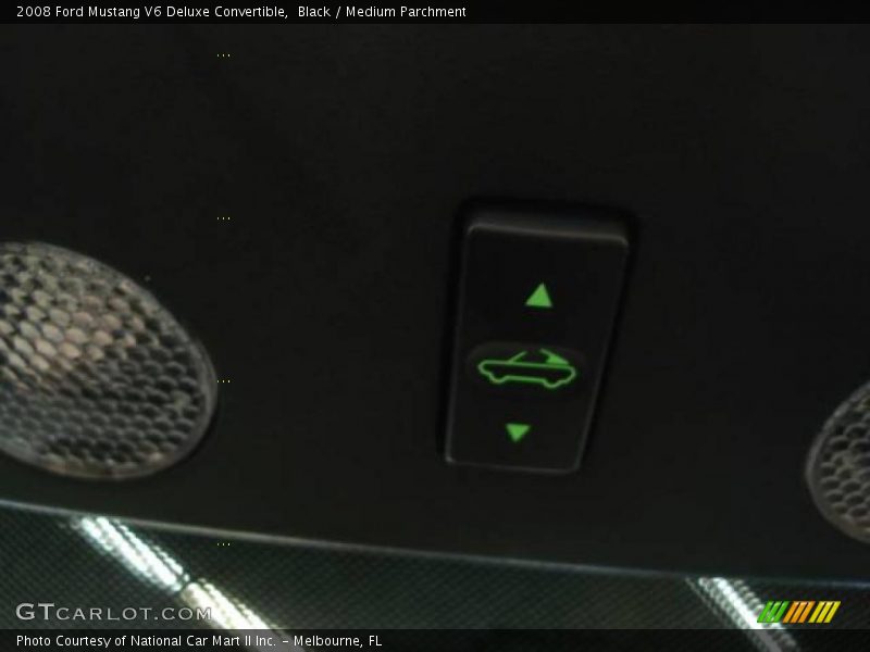 Black / Medium Parchment 2008 Ford Mustang V6 Deluxe Convertible