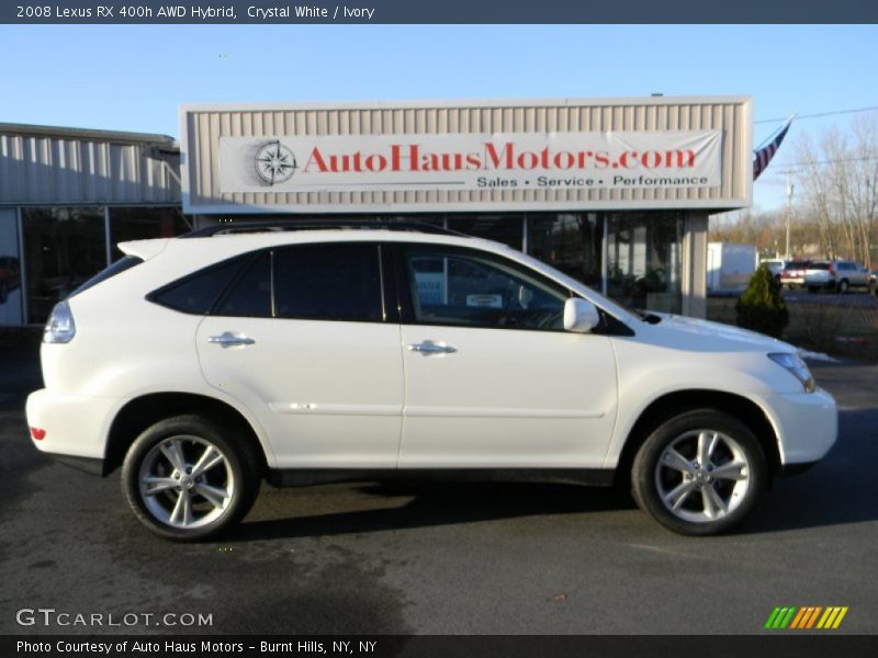Crystal White / Ivory 2008 Lexus RX 400h AWD Hybrid