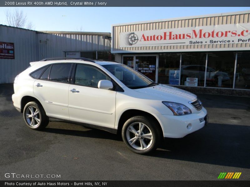 Crystal White / Ivory 2008 Lexus RX 400h AWD Hybrid