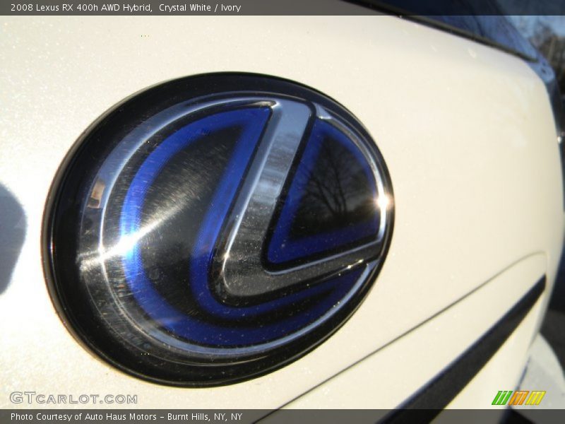 Crystal White / Ivory 2008 Lexus RX 400h AWD Hybrid