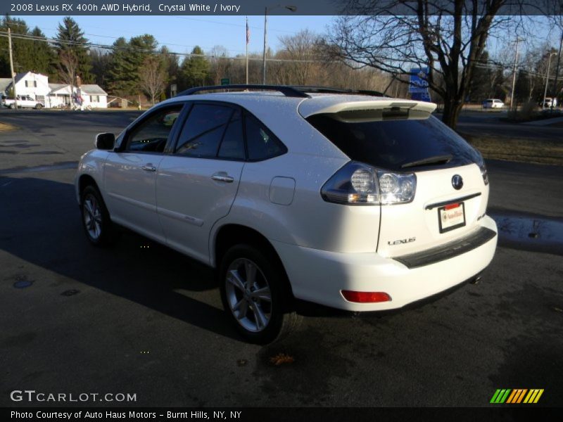 Crystal White / Ivory 2008 Lexus RX 400h AWD Hybrid
