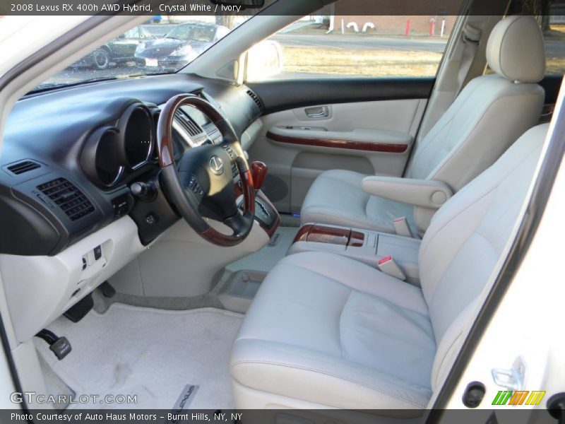 Crystal White / Ivory 2008 Lexus RX 400h AWD Hybrid