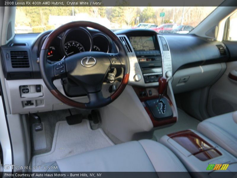 Crystal White / Ivory 2008 Lexus RX 400h AWD Hybrid