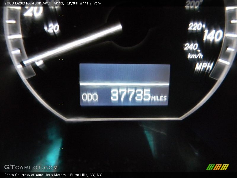 Crystal White / Ivory 2008 Lexus RX 400h AWD Hybrid