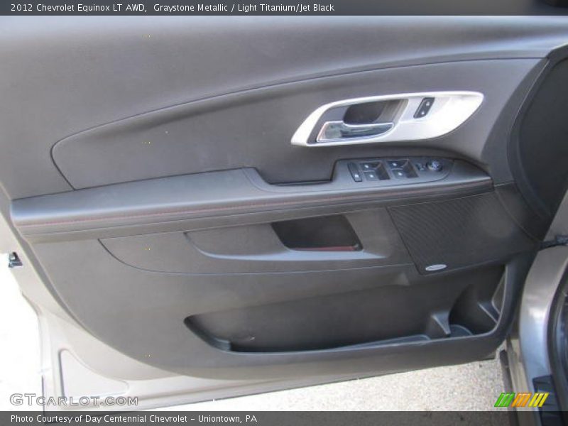 Graystone Metallic / Light Titanium/Jet Black 2012 Chevrolet Equinox LT AWD
