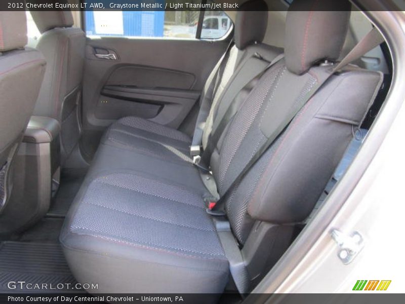Graystone Metallic / Light Titanium/Jet Black 2012 Chevrolet Equinox LT AWD