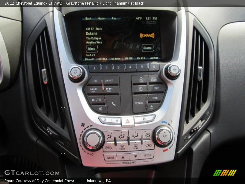 Graystone Metallic / Light Titanium/Jet Black 2012 Chevrolet Equinox LT AWD