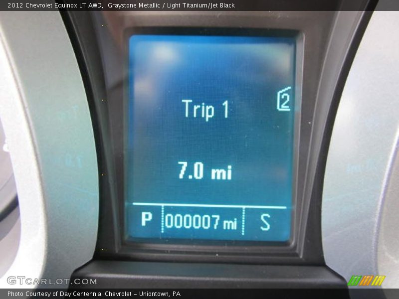 Graystone Metallic / Light Titanium/Jet Black 2012 Chevrolet Equinox LT AWD