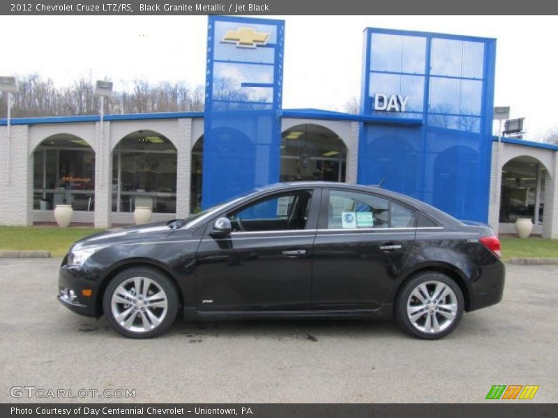 Black Granite Metallic / Jet Black 2012 Chevrolet Cruze LTZ/RS