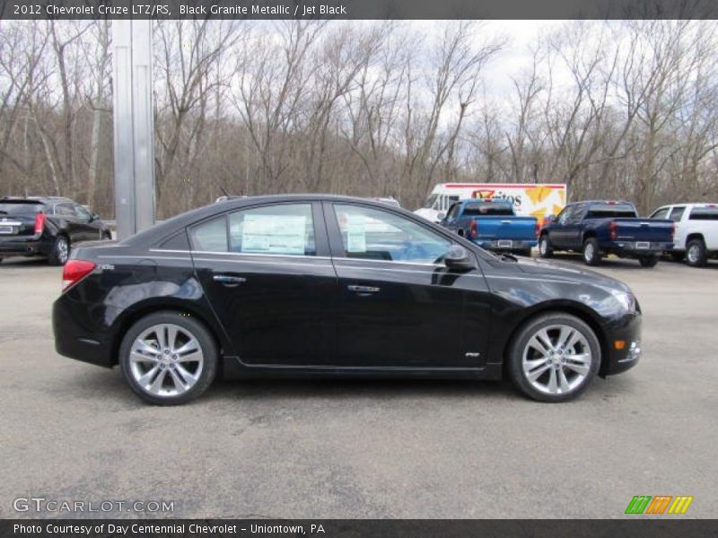 Black Granite Metallic / Jet Black 2012 Chevrolet Cruze LTZ/RS
