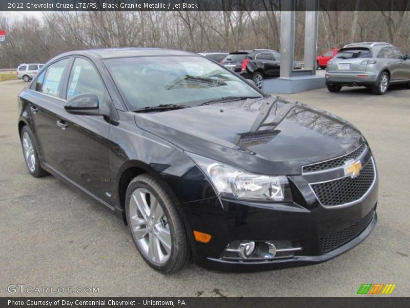 Black Granite Metallic / Jet Black 2012 Chevrolet Cruze LTZ/RS