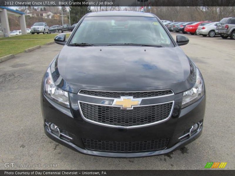 Black Granite Metallic / Jet Black 2012 Chevrolet Cruze LTZ/RS