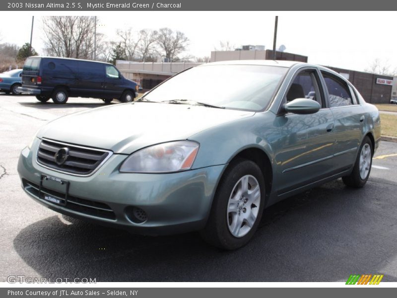 Mystic Emerald Green / Charcoal 2003 Nissan Altima 2.5 S