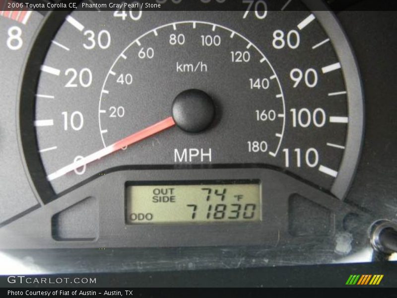 Phantom Gray Pearl / Stone 2006 Toyota Corolla CE