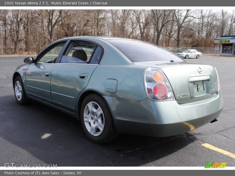 Mystic Emerald Green / Charcoal 2003 Nissan Altima 2.5 S