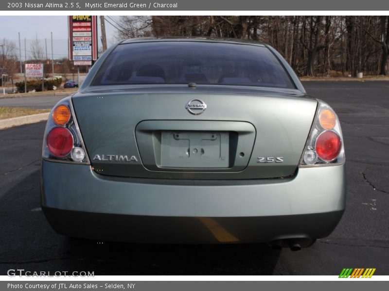 Mystic Emerald Green / Charcoal 2003 Nissan Altima 2.5 S