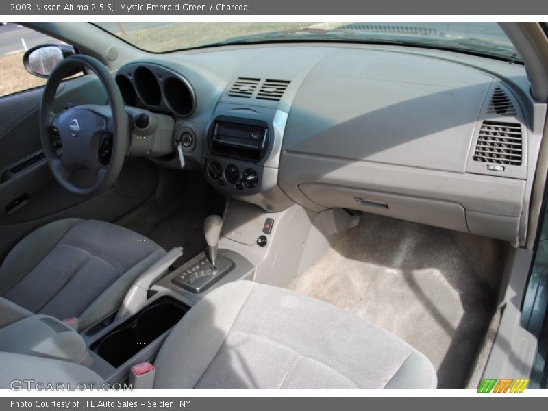 Mystic Emerald Green / Charcoal 2003 Nissan Altima 2.5 S
