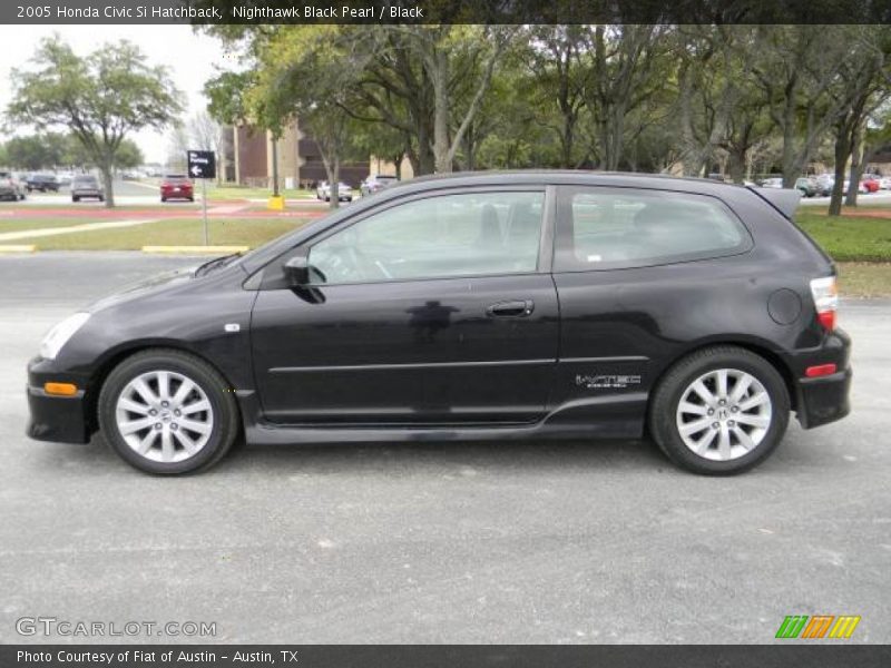  2005 Civic Si Hatchback Nighthawk Black Pearl