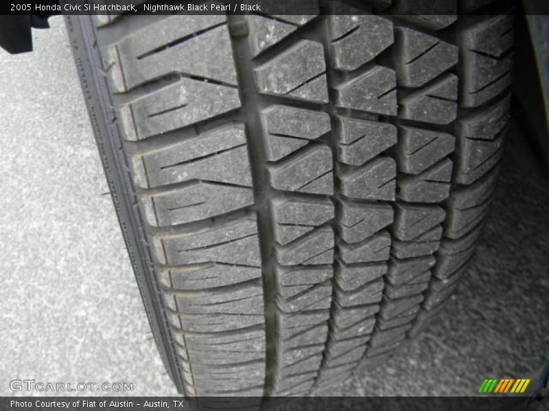 Nighthawk Black Pearl / Black 2005 Honda Civic Si Hatchback