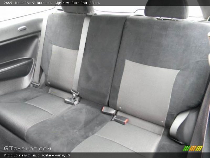  2005 Civic Si Hatchback Black Interior