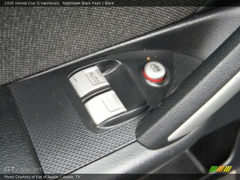 Nighthawk Black Pearl / Black 2005 Honda Civic Si Hatchback