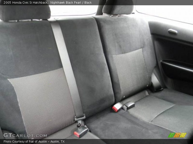 Nighthawk Black Pearl / Black 2005 Honda Civic Si Hatchback
