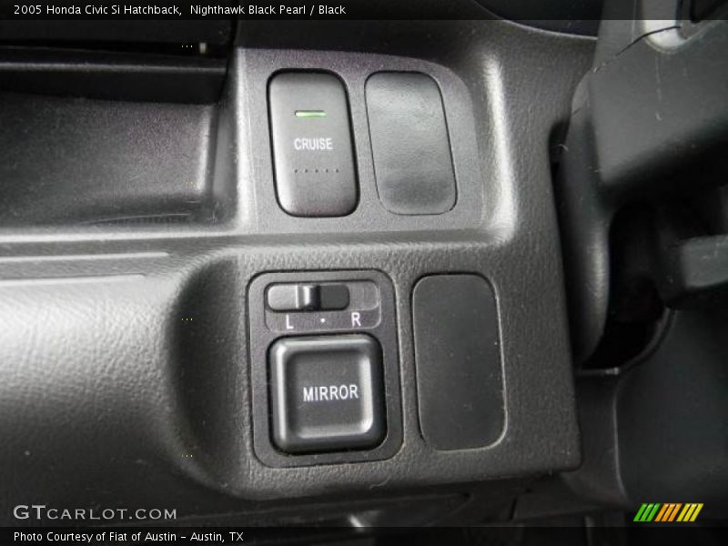Nighthawk Black Pearl / Black 2005 Honda Civic Si Hatchback