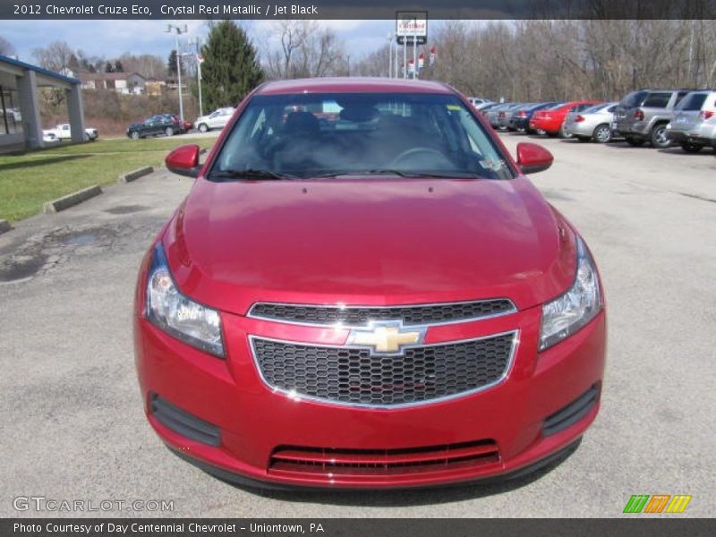 Crystal Red Metallic / Jet Black 2012 Chevrolet Cruze Eco
