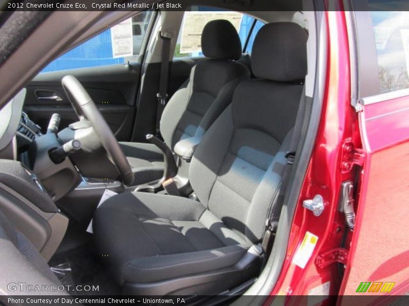 Crystal Red Metallic / Jet Black 2012 Chevrolet Cruze Eco