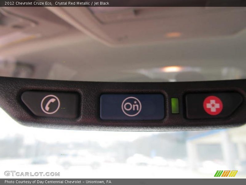 Crystal Red Metallic / Jet Black 2012 Chevrolet Cruze Eco