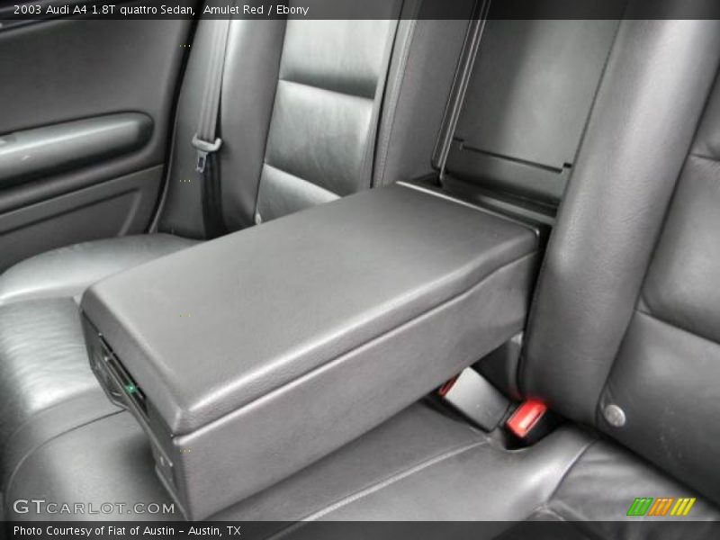 Amulet Red / Ebony 2003 Audi A4 1.8T quattro Sedan