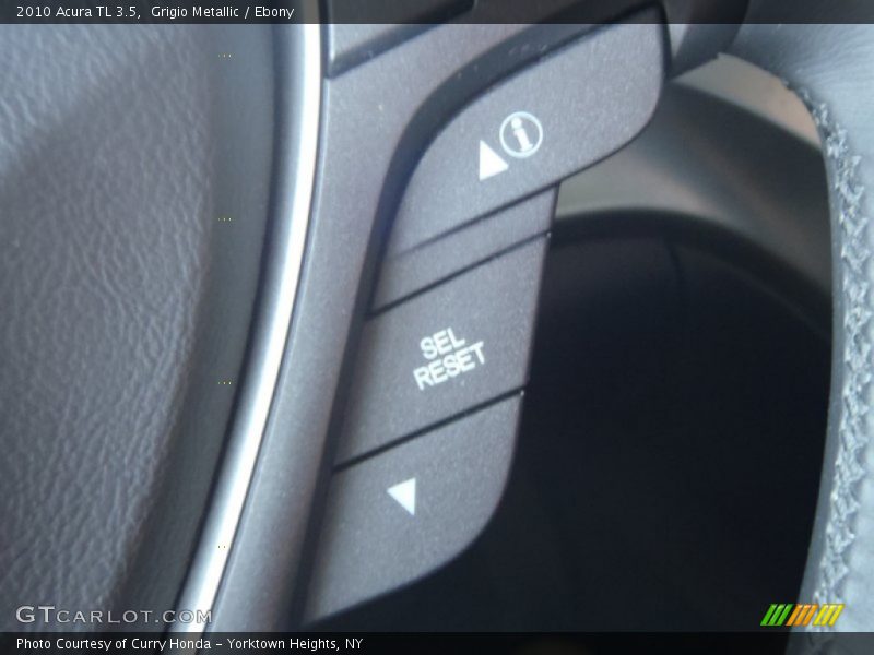 Grigio Metallic / Ebony 2010 Acura TL 3.5