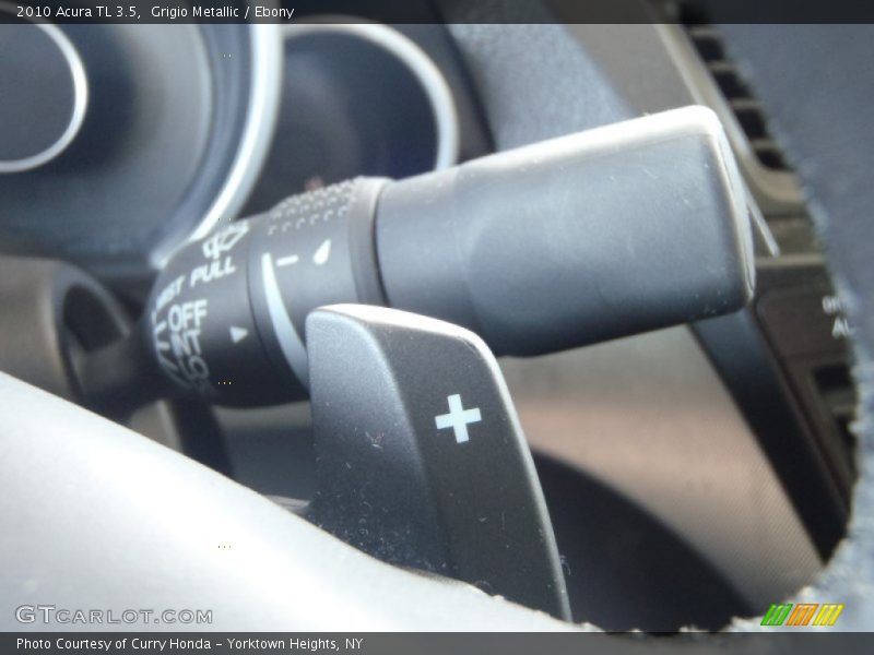 Grigio Metallic / Ebony 2010 Acura TL 3.5